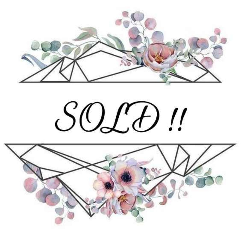 ALL ITEMS SOLD PAST THIS POINT!!
